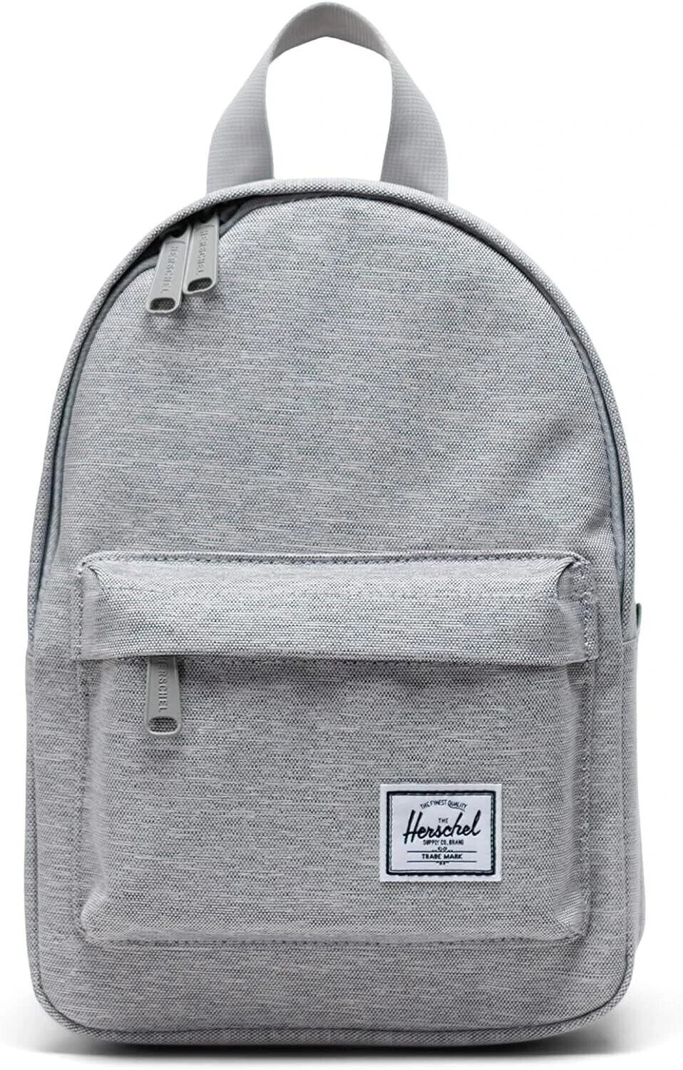 Herschel Unisex Light Grey Crosshatch Mini 9L Classic Backpack – 10787-01866-OS