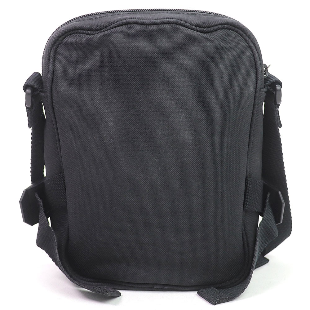 BALENCIAGA Army Messenger Bag Black Nylon Canvas Crossbody Shoulder Bag