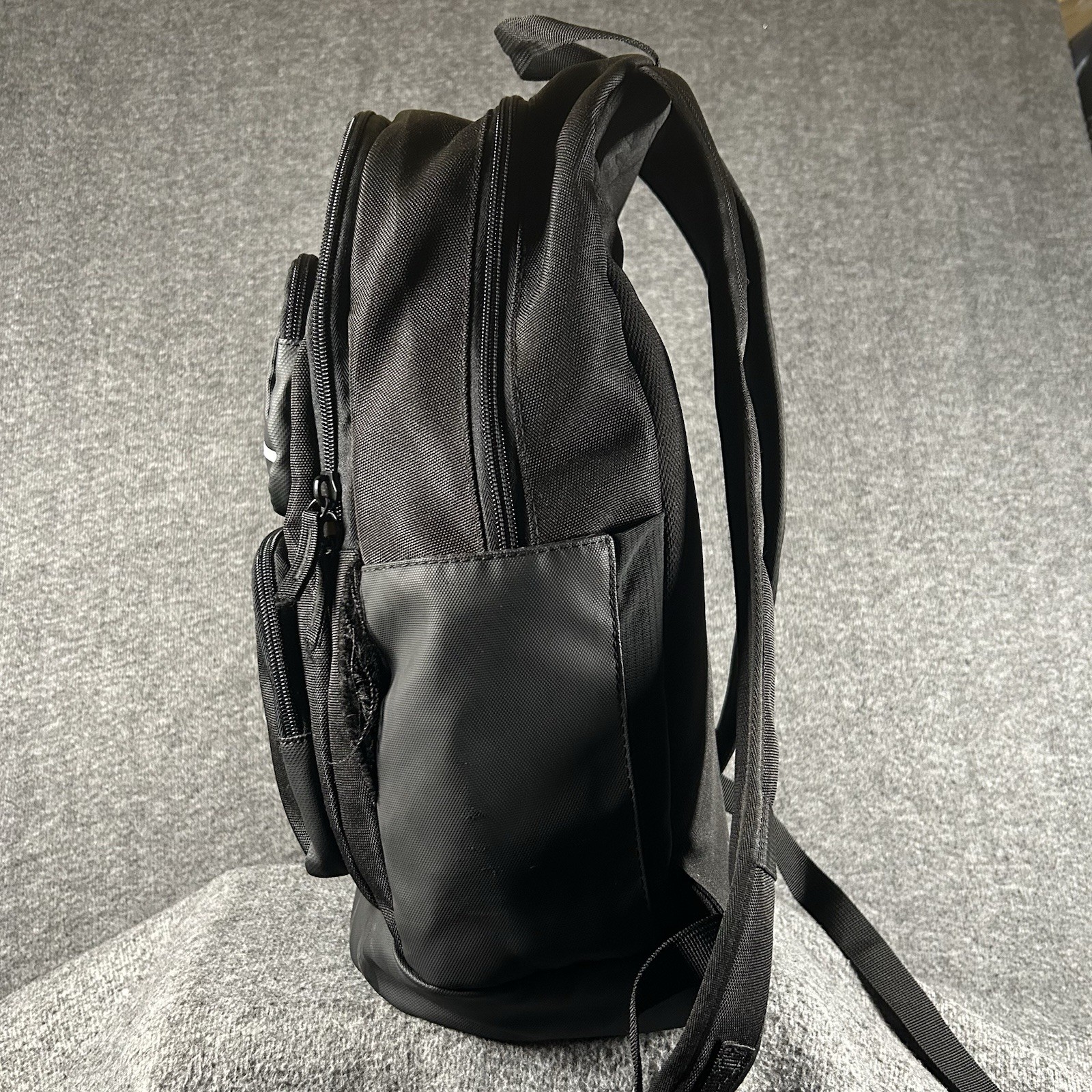 Nike Jordan Essentials Backpack MA0923 Black Gym Travel Daypack Tear Snags NWI