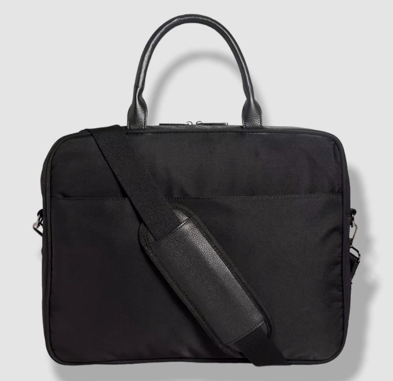 Alfani Men’s Black Nylon Top Handle Briefcase Bag