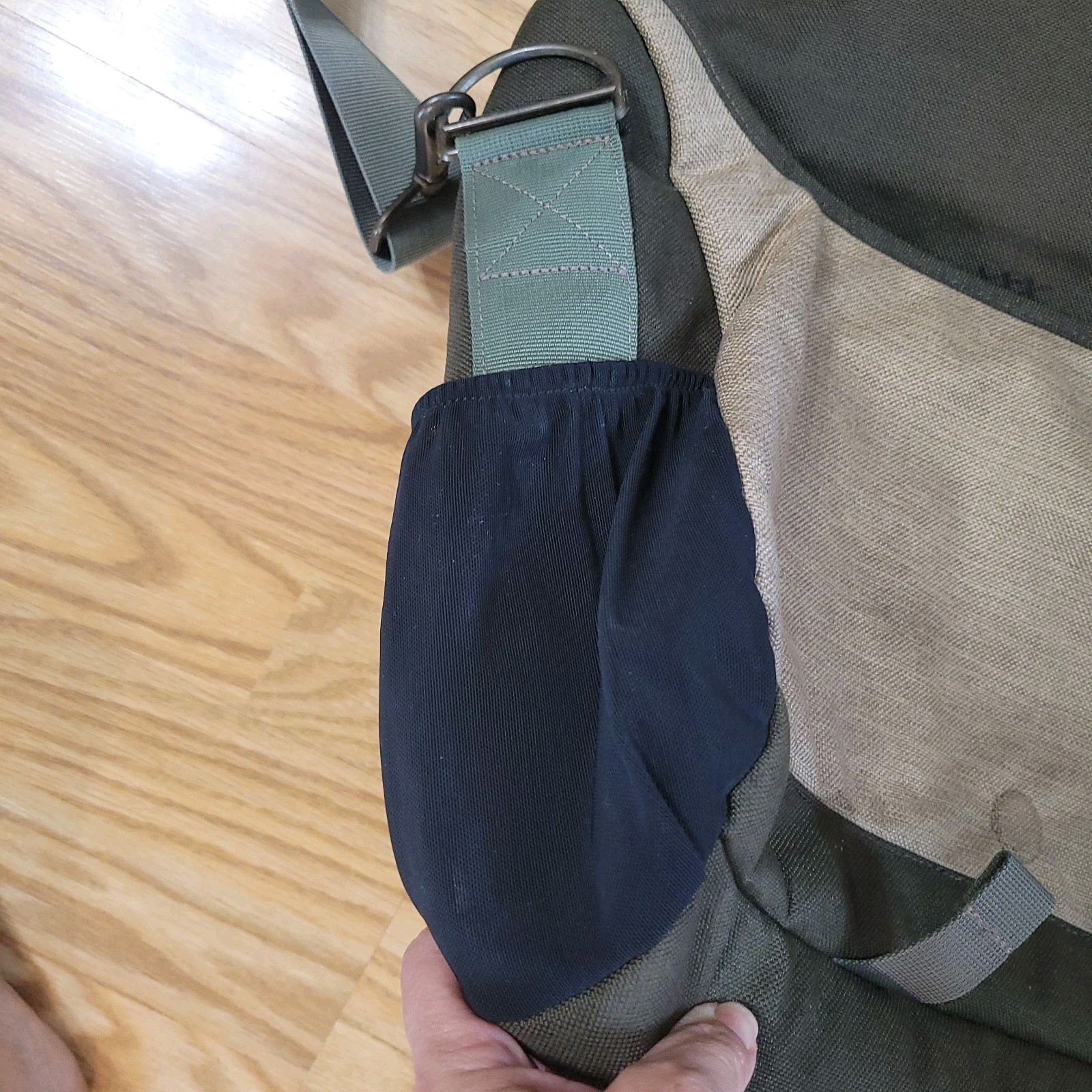 Nice Cabela’s Laptop Office Messenger Bag Corduva Fabric Shoulder Strap Inserts