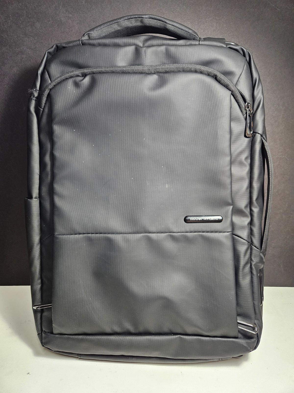 MARK RYDEN Slim Backpack for Men, 15.6 Inch Laptop Backpack, 3 in 1 Waterproof