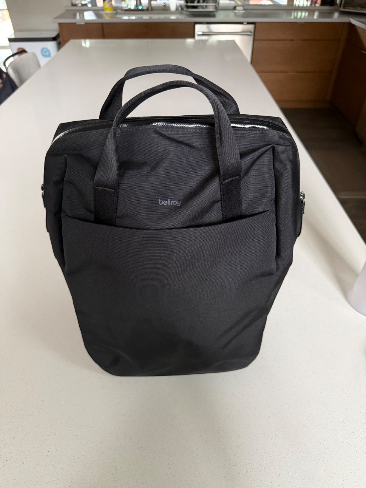 Bellroy Via Backpack Black 16” Laptop, Commuter Backpack, Workbag