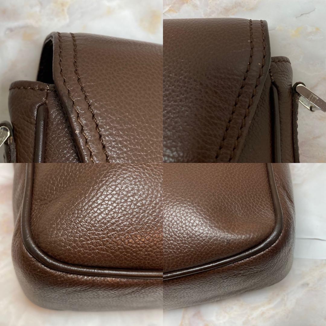 Dunhill Flap Briefcase Business Bag Brown Calf Leather Lock & Key Top Handle Men