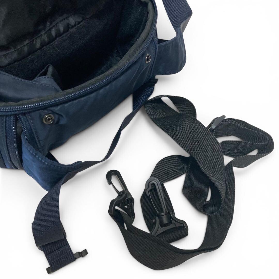 PORTER Sony Collaboration 2Way Camera Bag Navy Nylon Waist Shoulder Bag Japan
