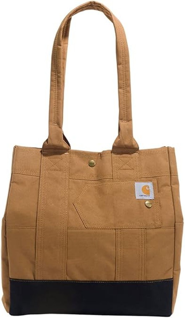 Carhartt Gear CB0380 Vertical Snap Tote Tan 15.5X14X5.5″ NEW W/TAGS !