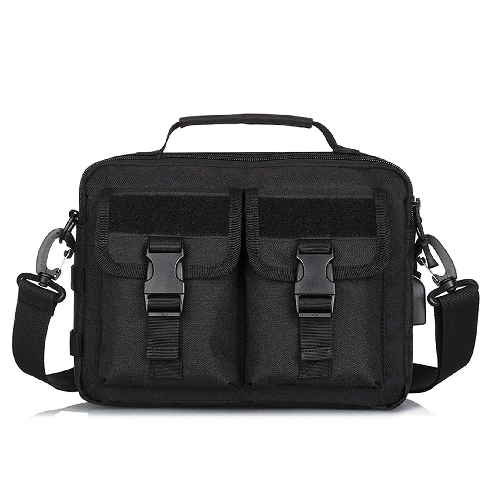 Multifunction Tactical Messenger Bag Nylon Shoulder Briefcase Handbags with U…