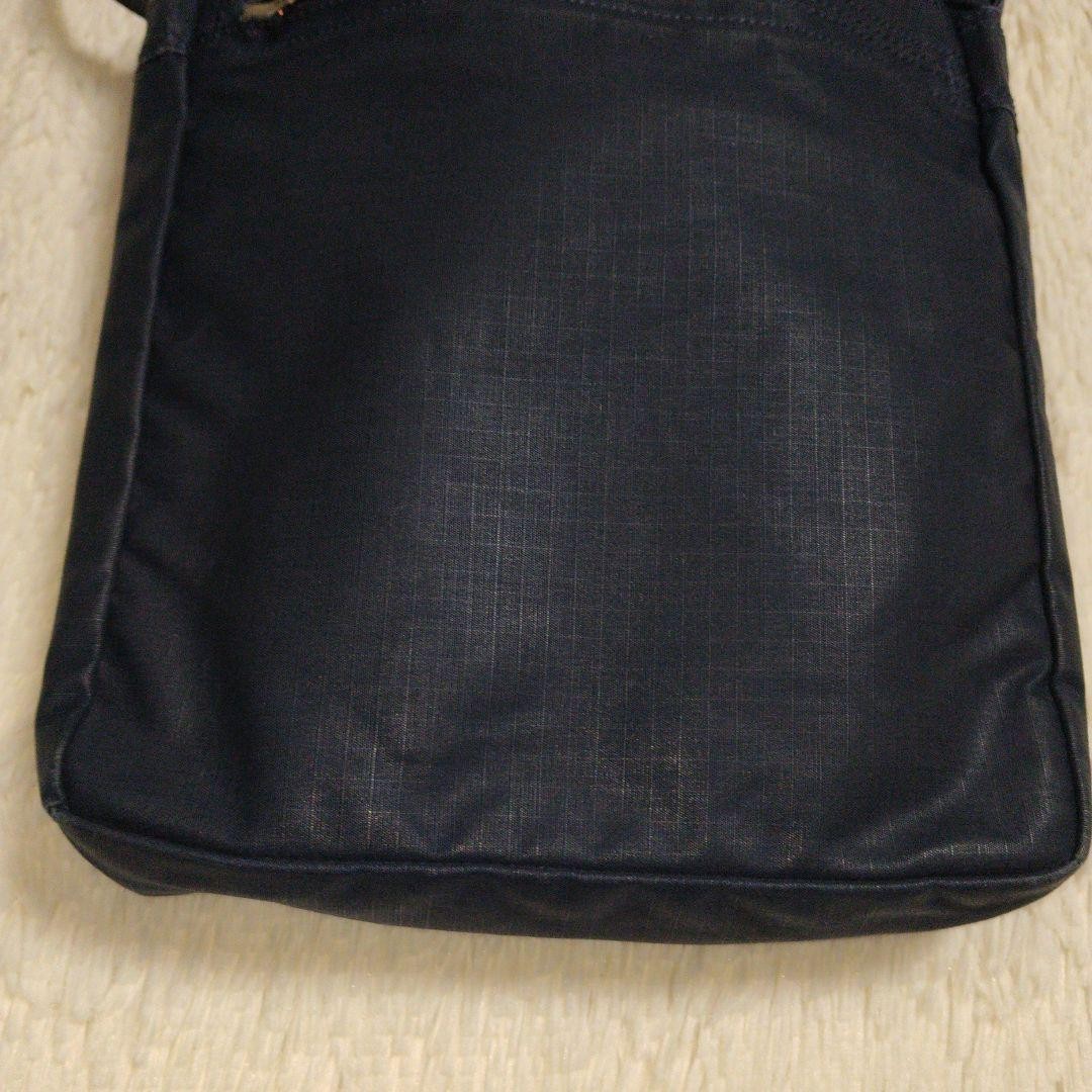 Authentic PORTER Yoshida & Co. Shoulder Bag Nylon Navy 30cm x 22cm x 6.5cm Sligh