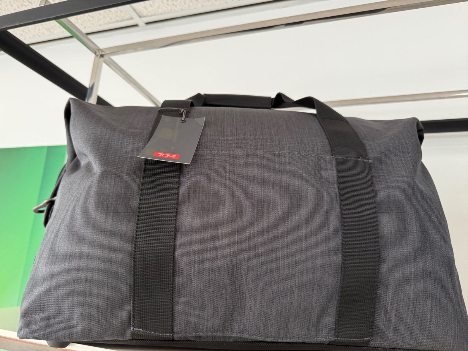 NEW – Tumi Expandable SOFT TRAVEL Satchel Duffel Bag – GRAPHITE CHARCOAL GREY