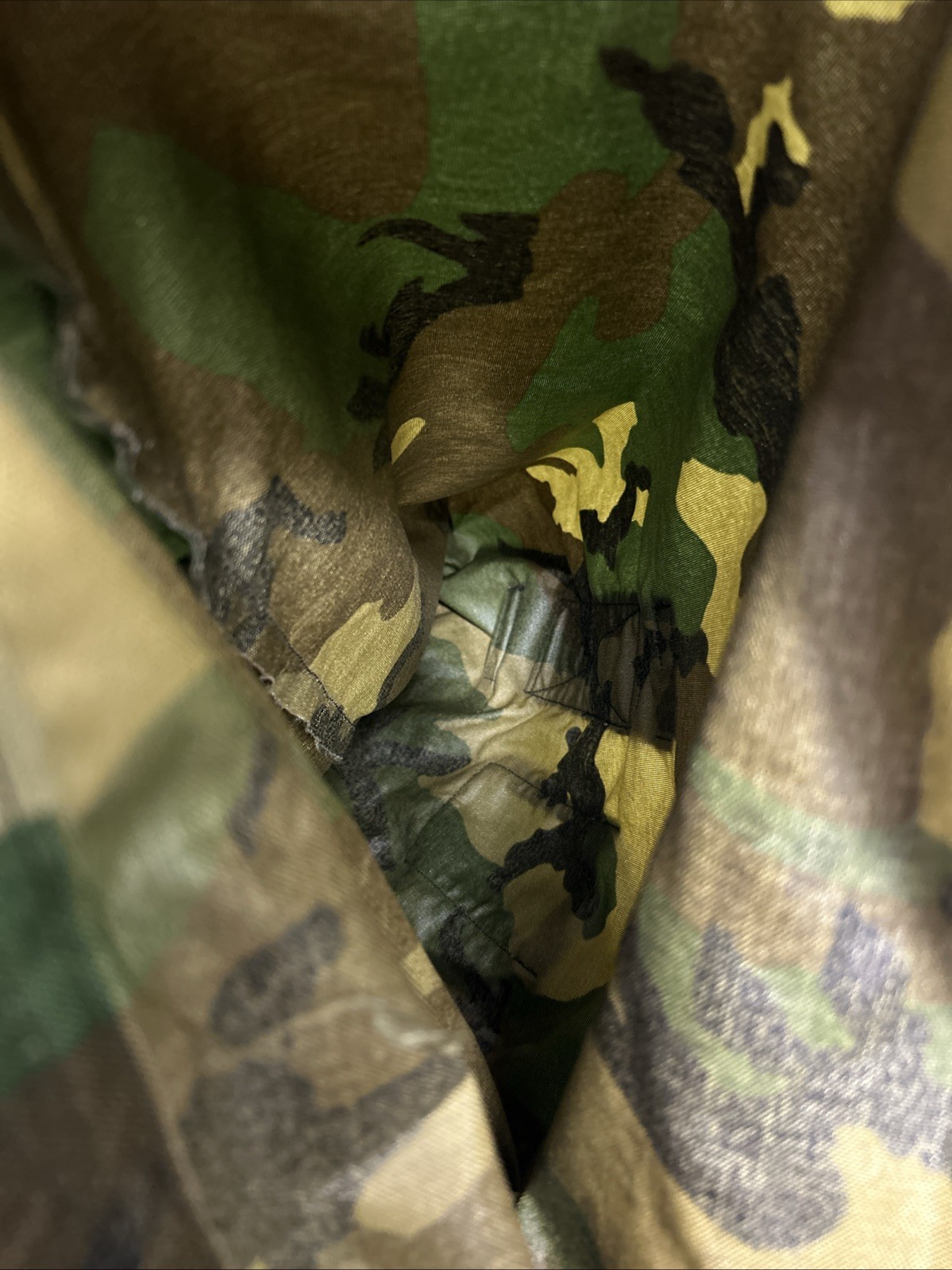 Unbranded Camo Rucksack Fold over Hook Loop 25x8x6