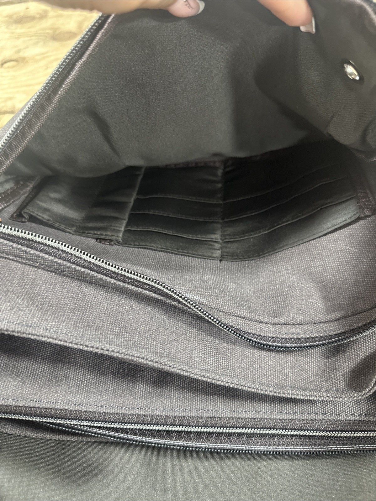 Estarer Mens Laptop Messenger Bag 15.6 Inch Laptop 3 in 1 Canvas Water Resist