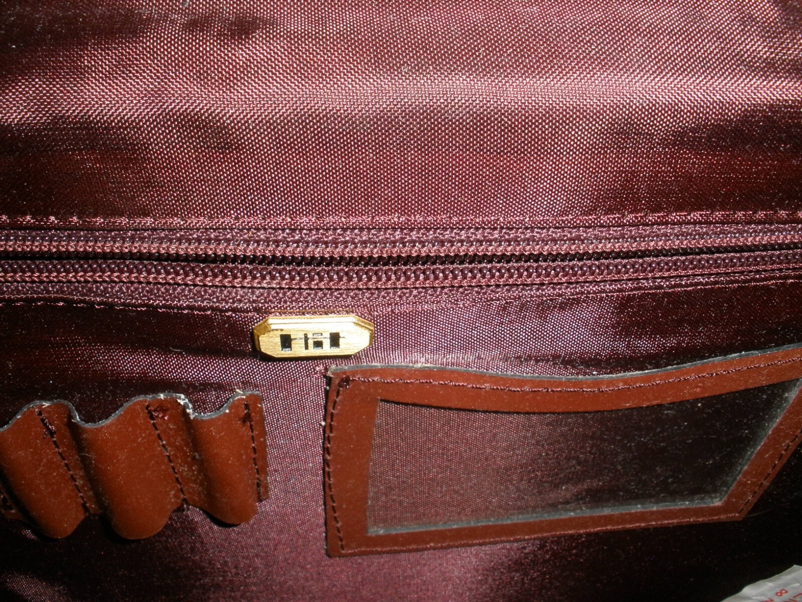 NEW w/ defect HIT Briefcase Vintage Lawyer bag business (see full description)