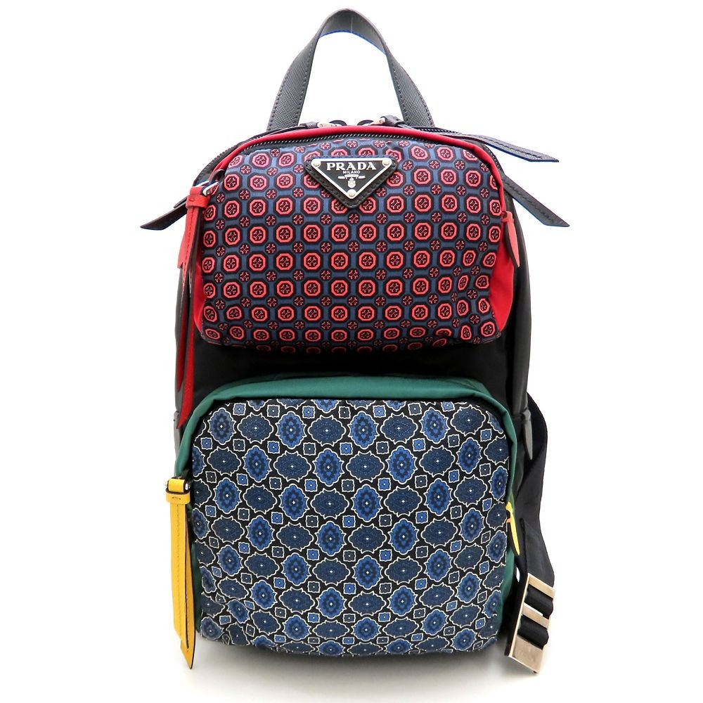 PRADA body bag 2018 Spring SummerCollection 1BZ026 Nylon black multicolor/353124