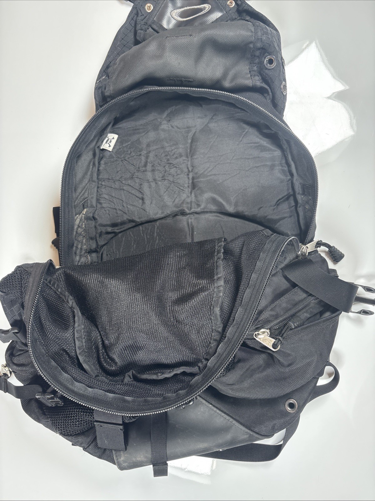 Oakley Software Black Icon Backpack Rucksack Tactical Tech Vintage Y2K Rare