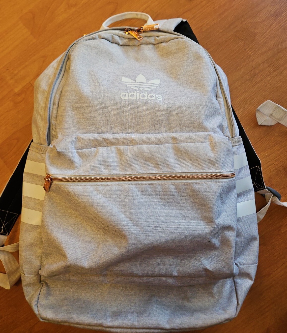 Adidas Classic 3-Stripes Backpack Grey 20×11.5×6