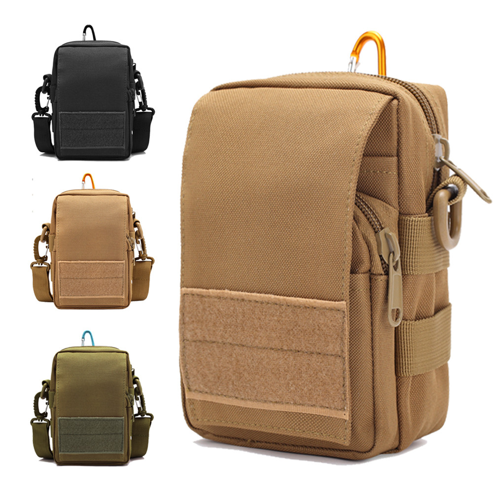 Tactical Molle Pouch EDC Multi-purpose Belt Waist Pack Bag Utility Phone Pocket