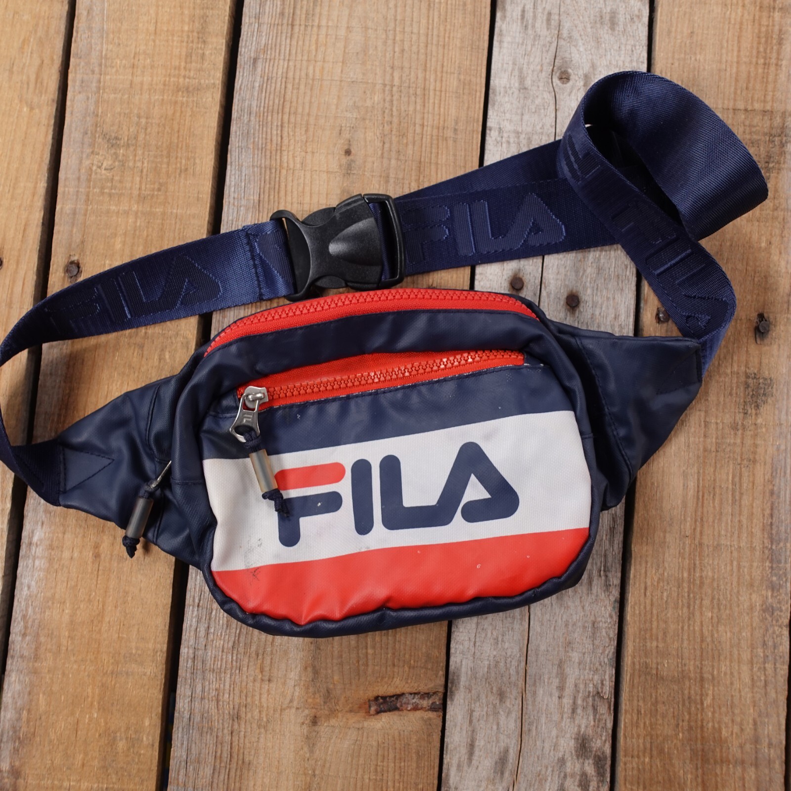 Fila Red White Blue Fanny Pack Waist Bag