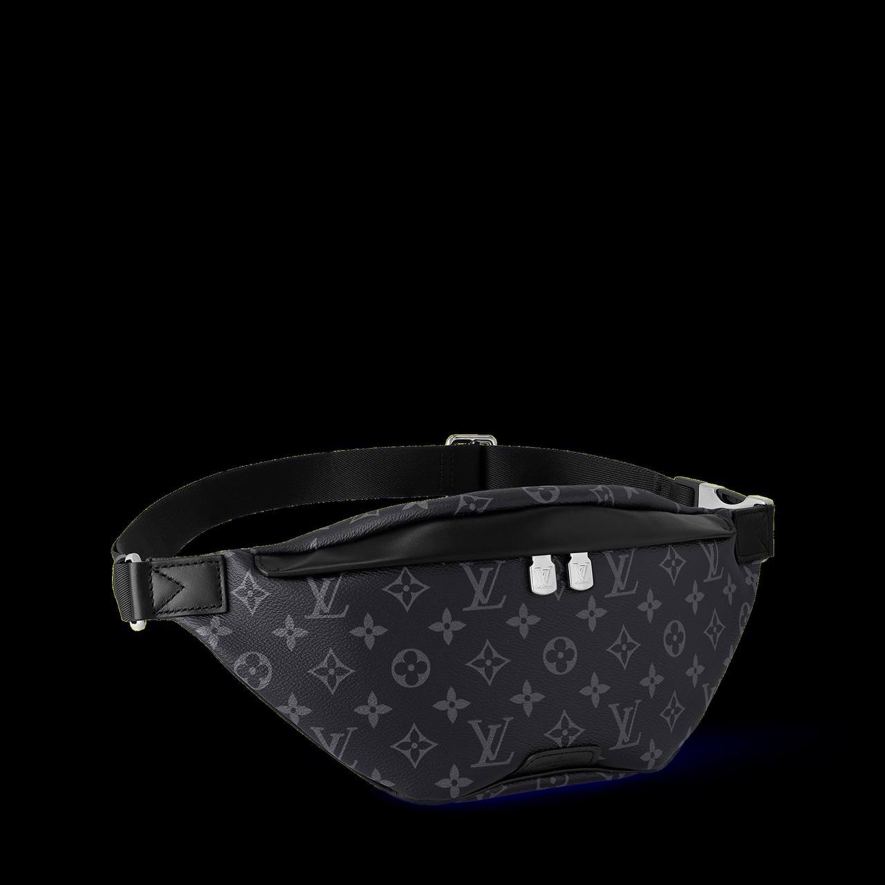 Authentic Louis Vuitton Discover Leather Monogram Bumbag PM Shadow Mens