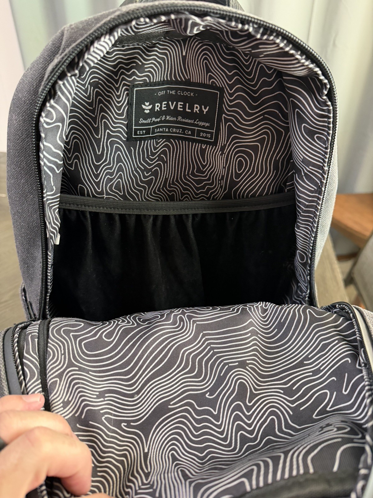 Revelry Supply The Explorer Backpack Smoke Color
