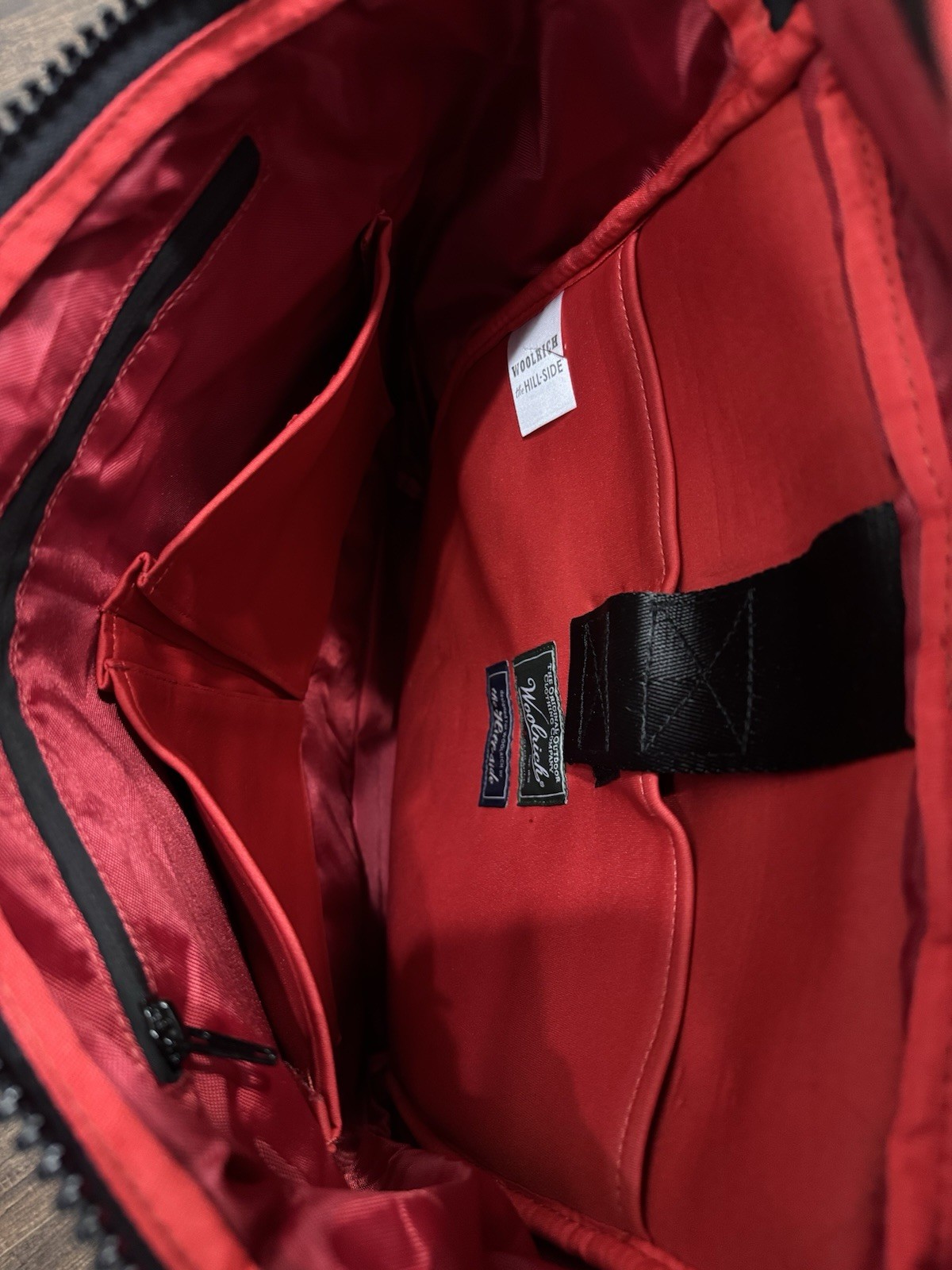 Woolrich X The Hill-side Backpack / Navy Blue / New With Tags