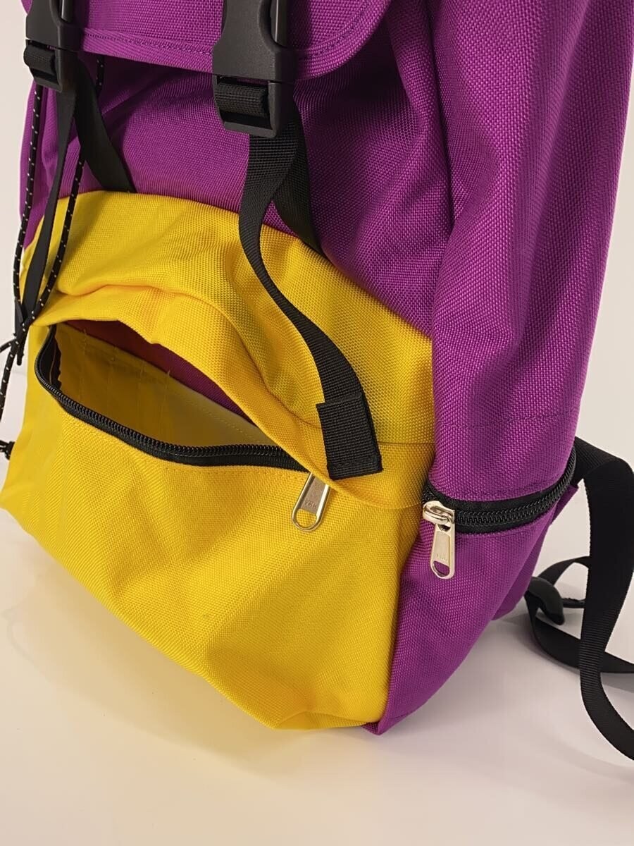 BACH Backpack, Two-Tone Purple x Yellow, PUP x YLW, Solid Color, SB-91003