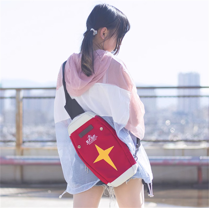 Gundam RX-78-2 Shield Bag Fanny Pack Anime Storage Sports Bag Crossbody Bag New