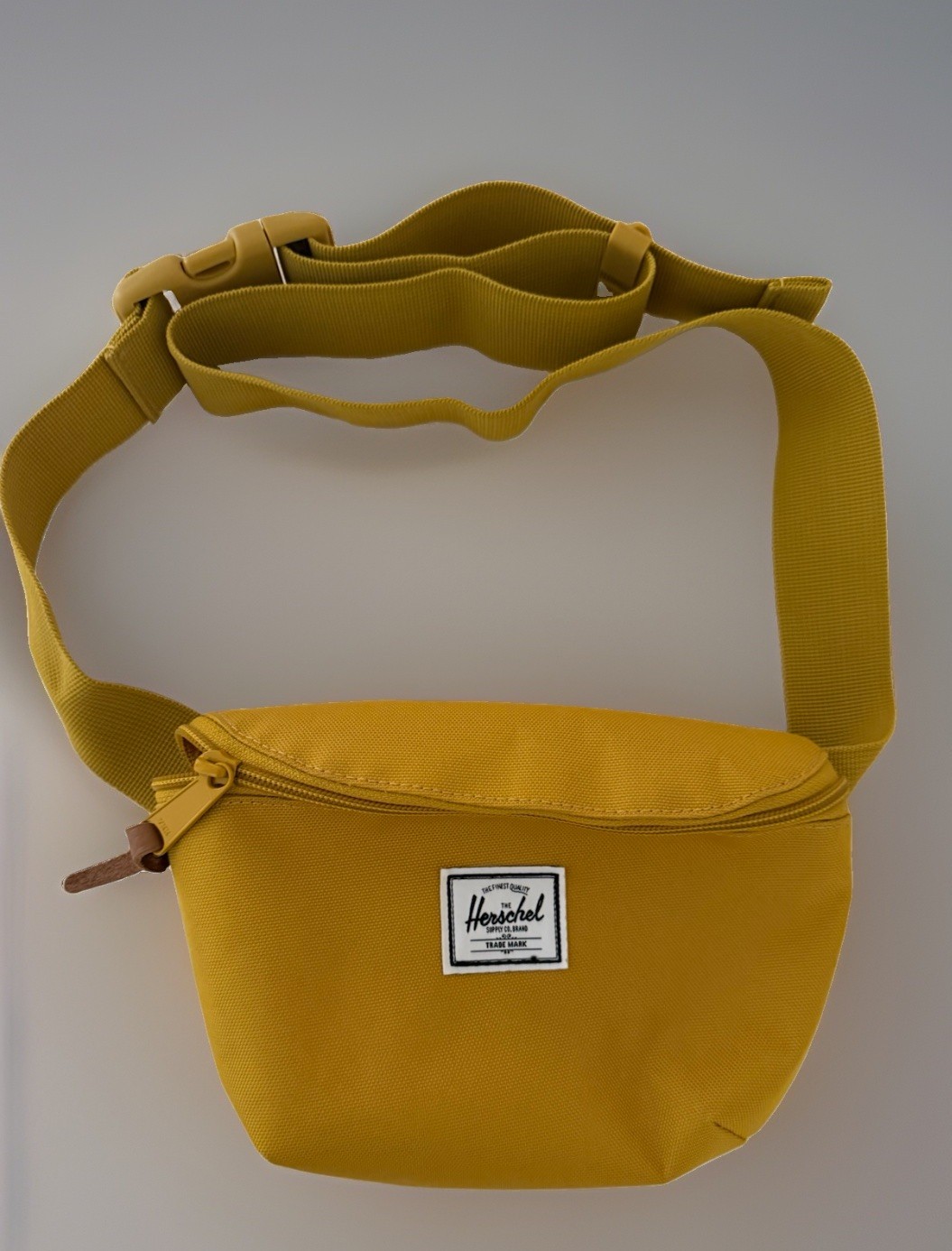 NWT Herschel Supply Company Mustard Yellow Fanny Pack Waist Crossbody Bag