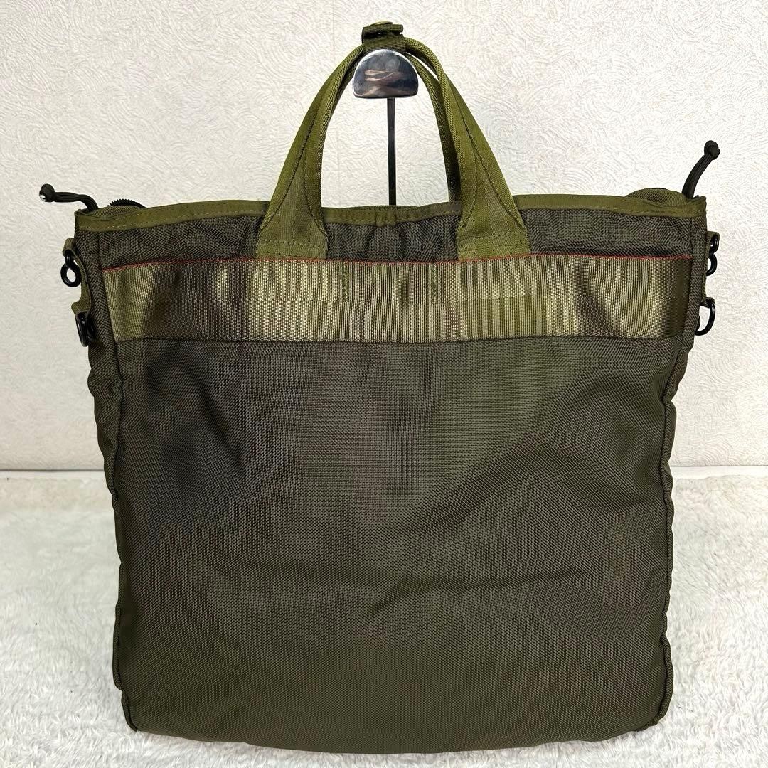 BRIEFING USA Made 2WAY Helmet Bag Ranger Green Ballistic Nylon Military Style