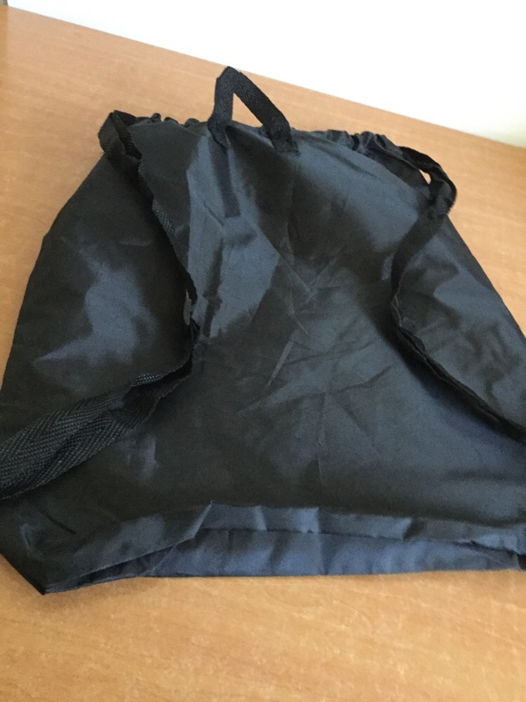 Skechers Bag Drawstring Backpack Sack Nylon The Invincible Mega Flex Black