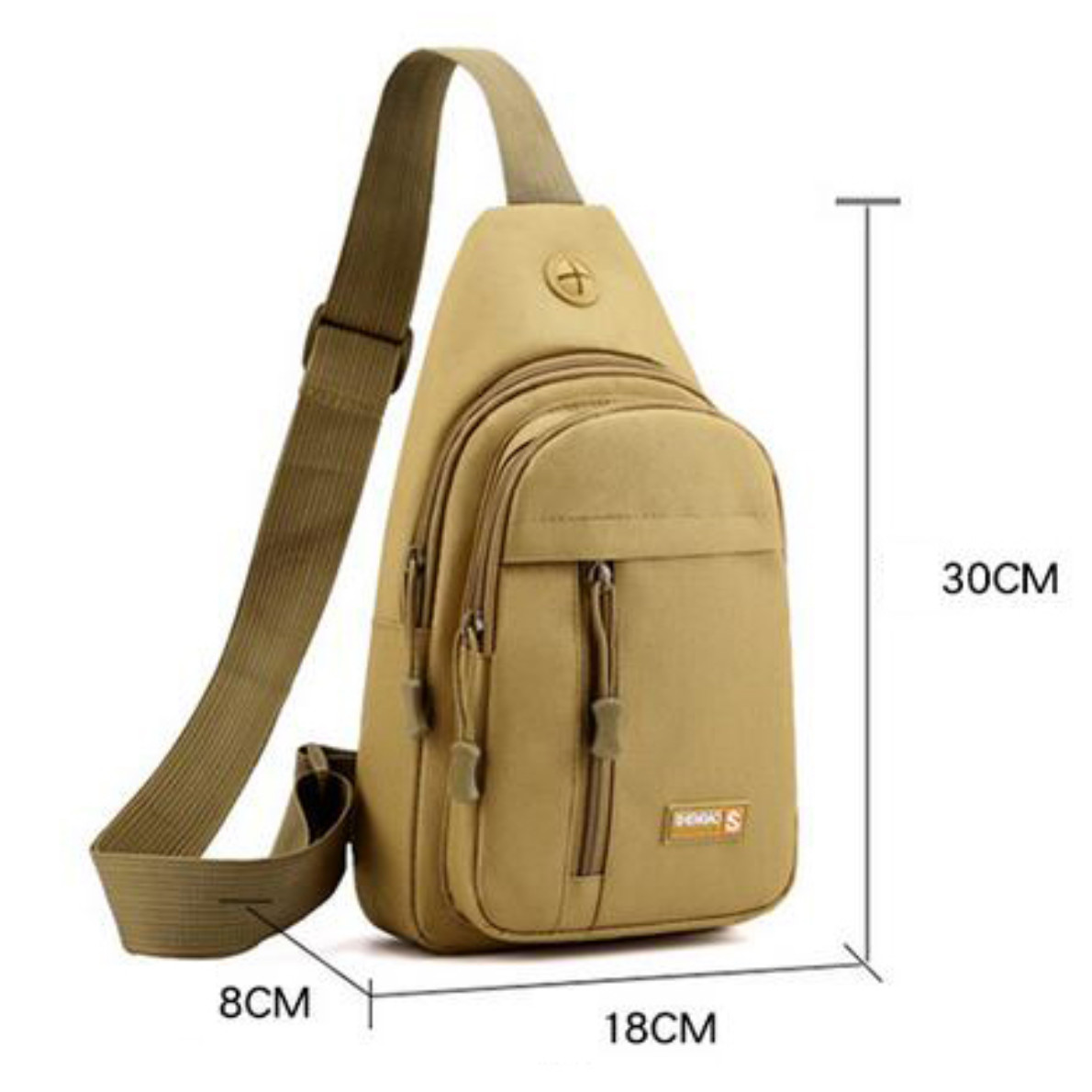 Multifunctional Outdoor Sling Bag Cross Body Bags Men Camouflage Tactical Bag