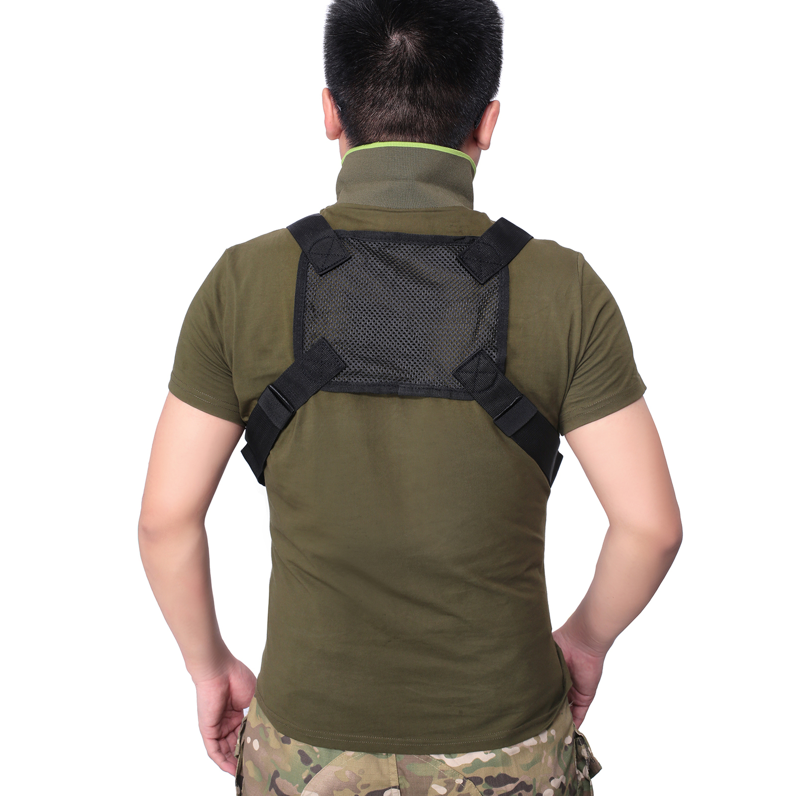 Multi-function Chest Pack Men Chest Bag Outdoor Cycling Hiking Running Vest Bag