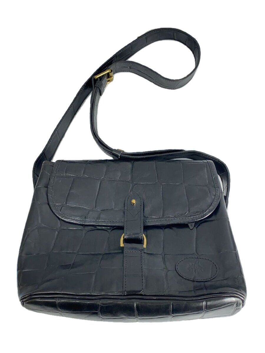 MULBERRY Shoulder bag leather Black Used