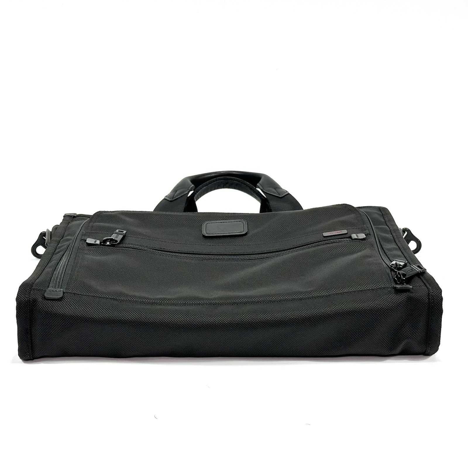 Tumi Alpha 2 Slim Deluxe Portfolio Briefcase Laptop Bag Nylon 26110D2 With Strap
