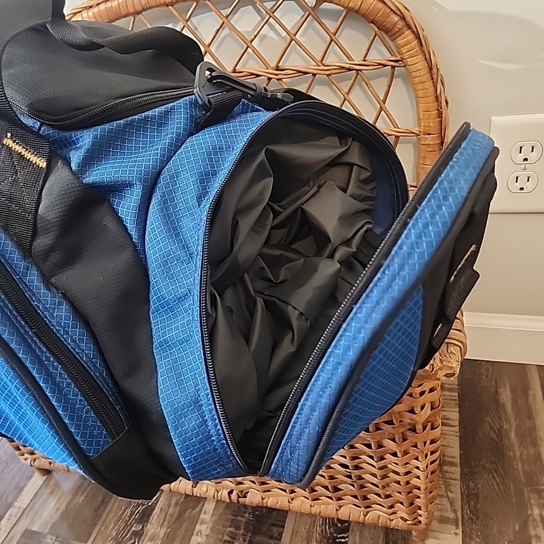 OGIO Duffle Sports Gym Travel Bag Blue & Black 50 Liter All Terrain