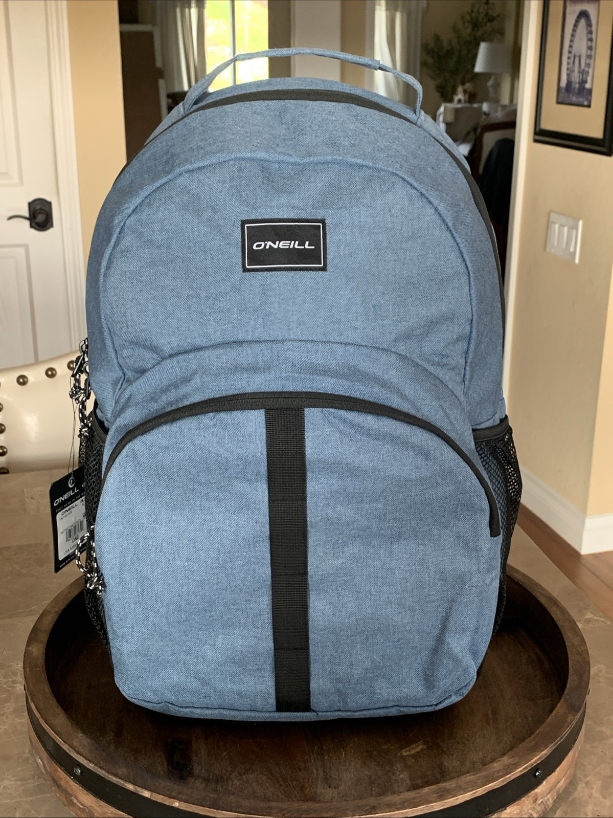 O’Neill Instinct School Backpack Unisex Surf Wear Blue Black NEW!
