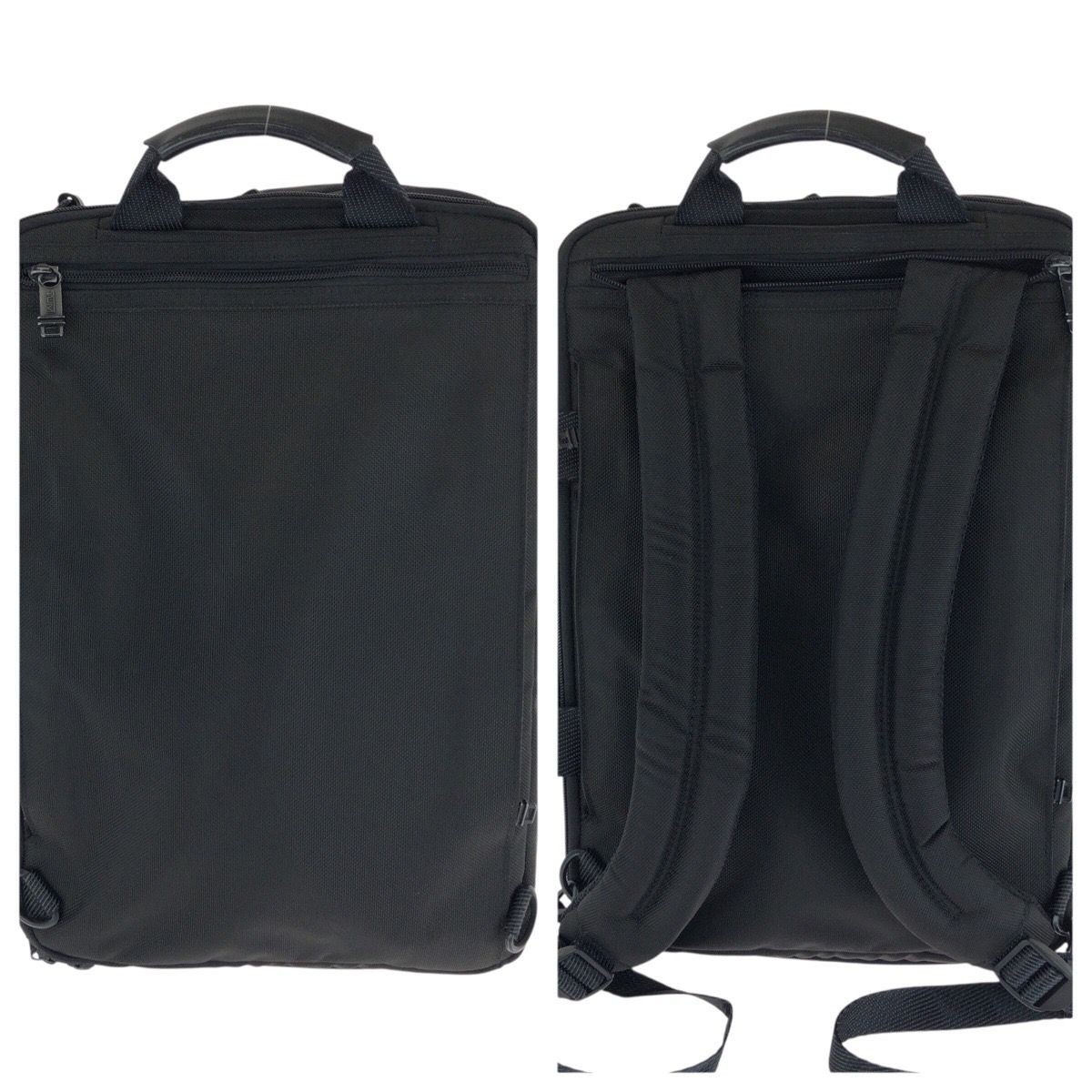 TUMI Tumi ALPHA Bravo Mountain 2way Black Nylon Leather 232398D Business Bag Sho