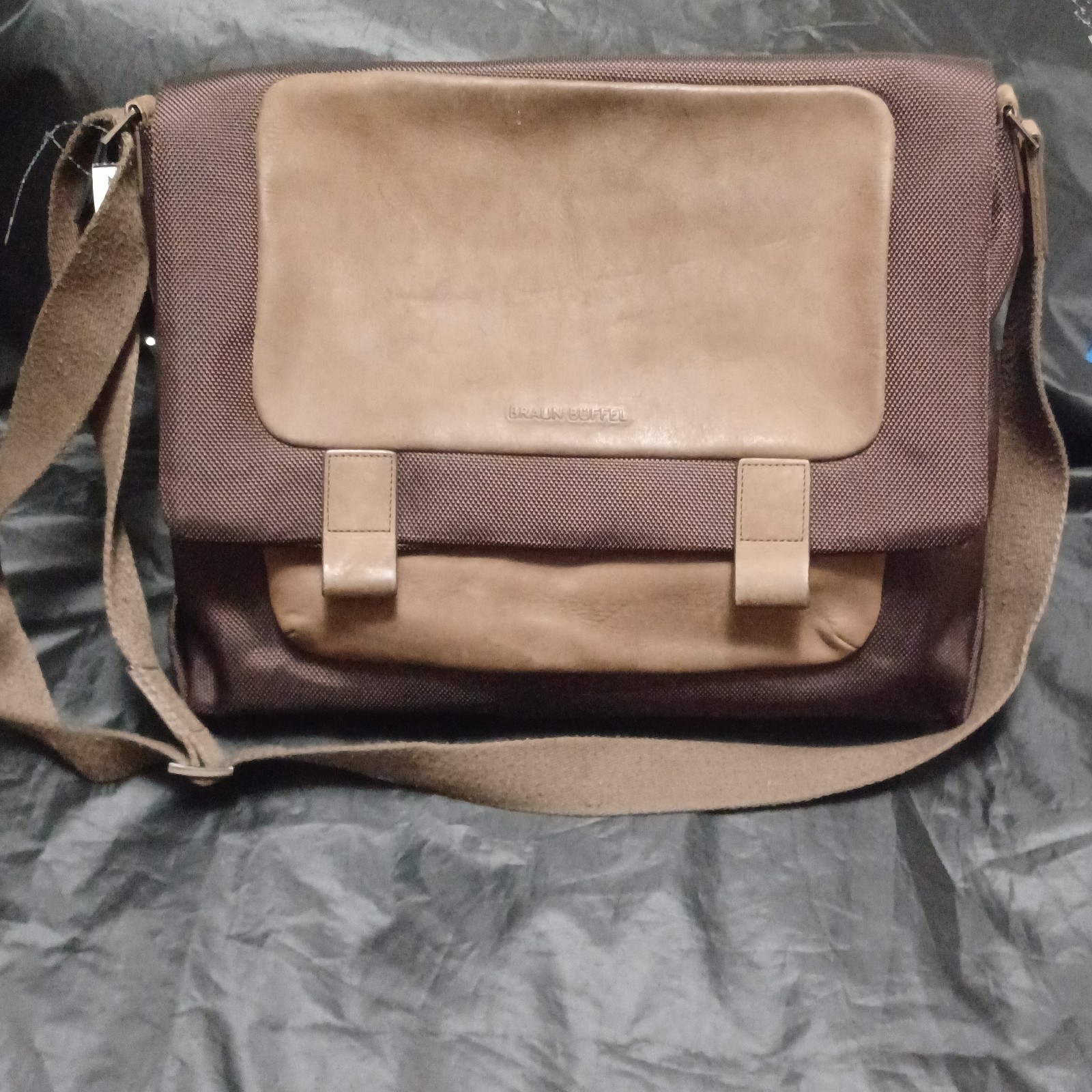 Braun Buffel Germany Laptop Briefcase messenger shoulder bag