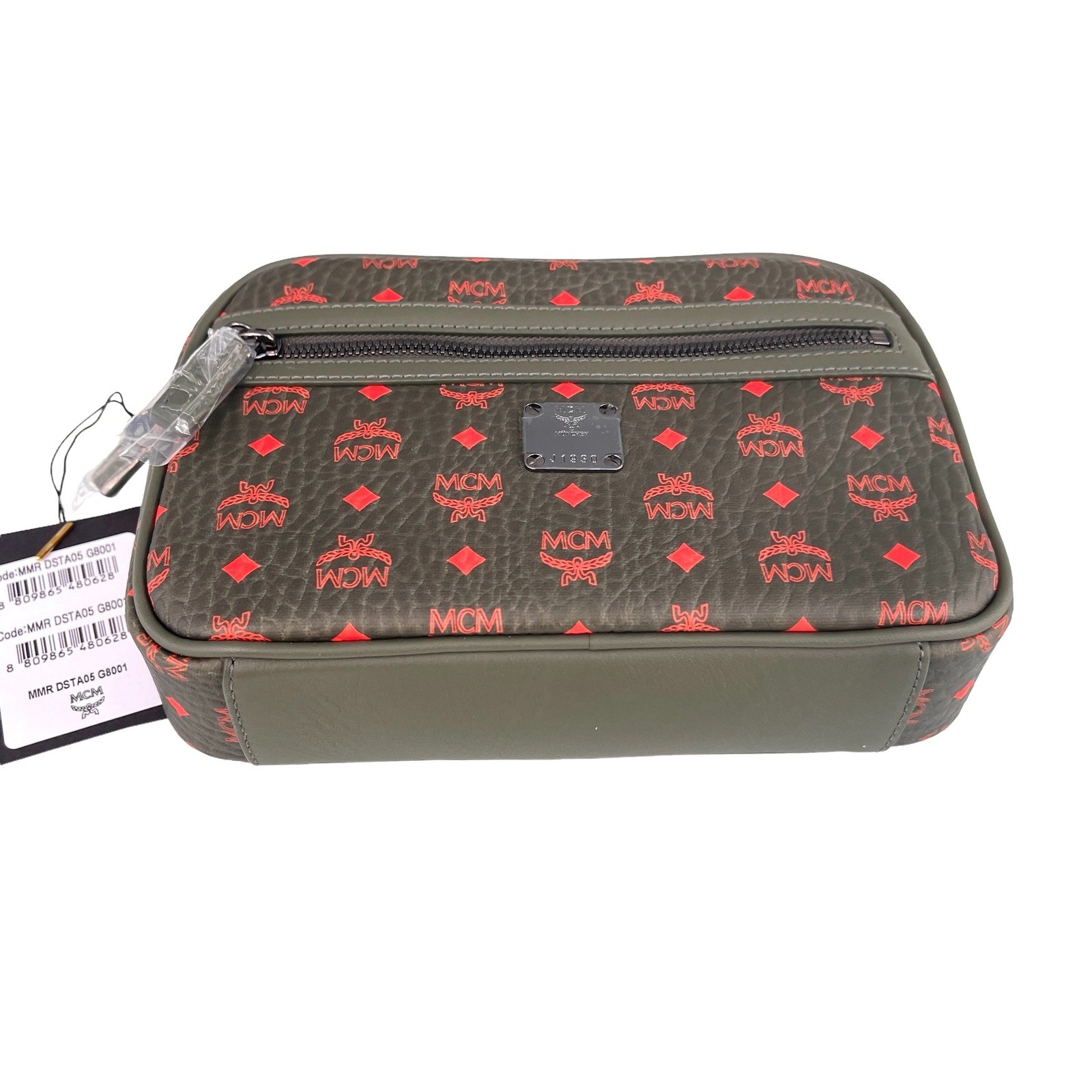 MCM AREN VISETOS CROSSBODY BAG WINTER MOSS MMR DSTA05 G8001 New