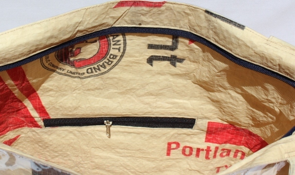 Fair Trade Elephant Brand Recycled Deluxe Beach Tote Bag Handmade in Cambodia