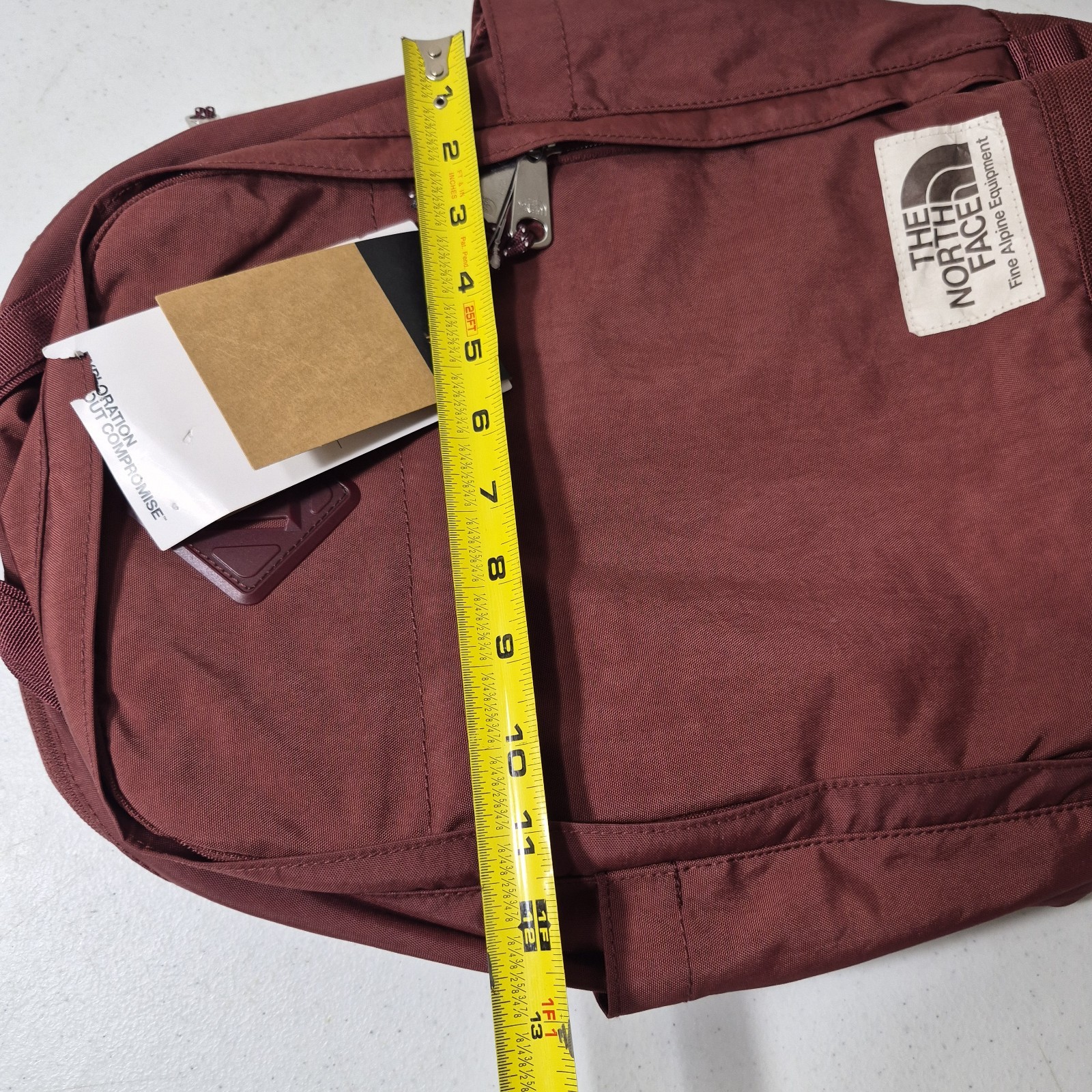 NEW THE NORTH FACE Berkeley Daypack One Size Sumac Backpack