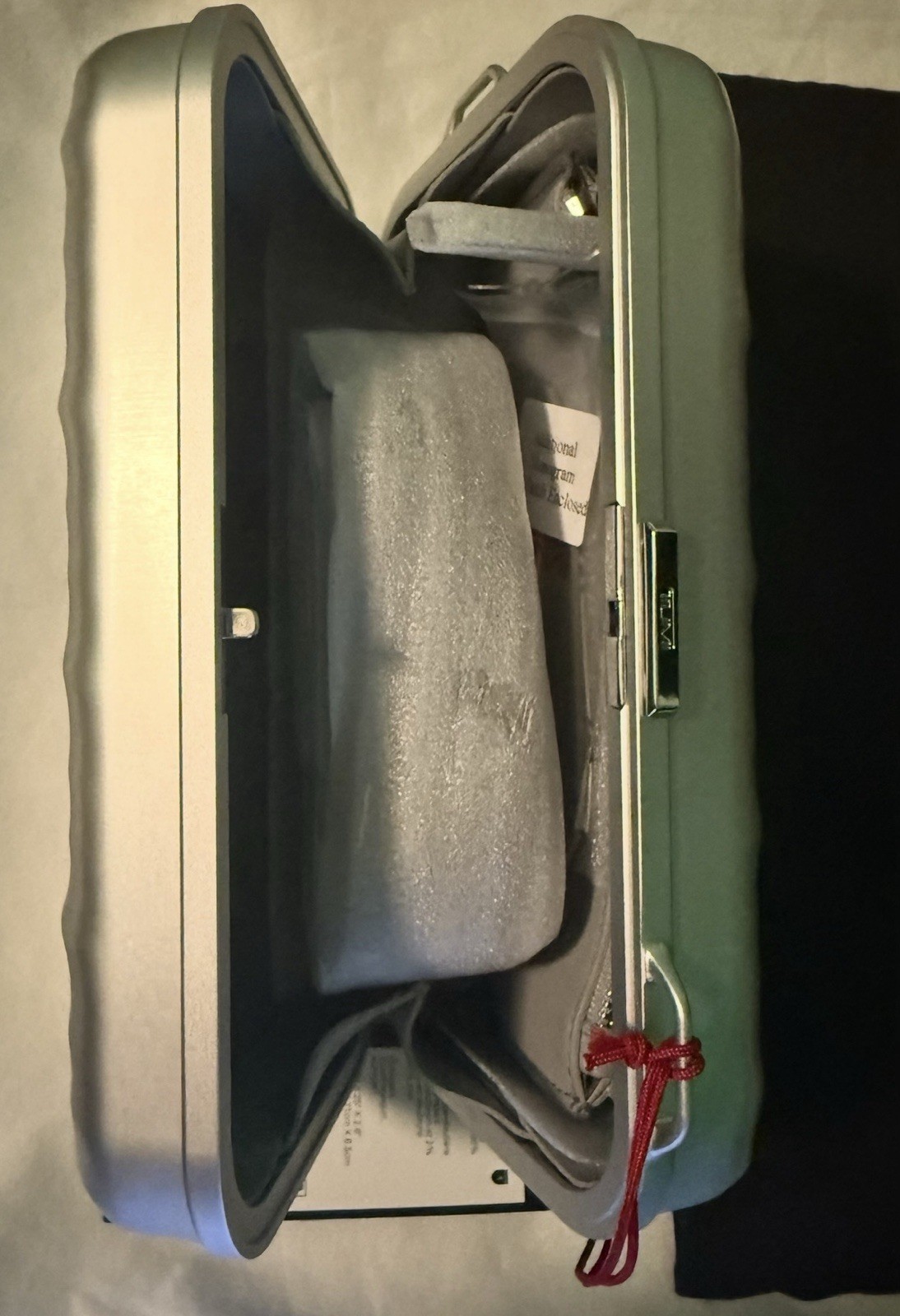 TUMI 19 DEGREE ALUMINUM Compact Sling in Silver