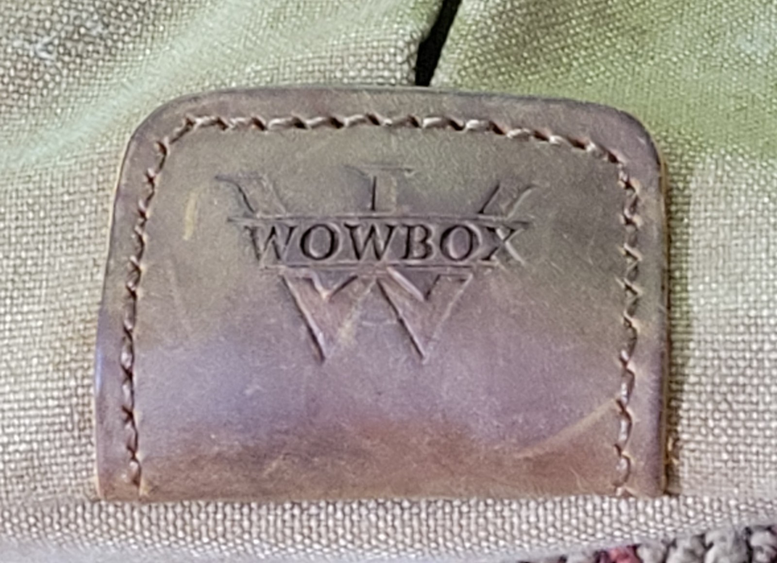 Wowbox Canvas and Leather Messenger Bag (Heavy Duty, Laptop Compatible)