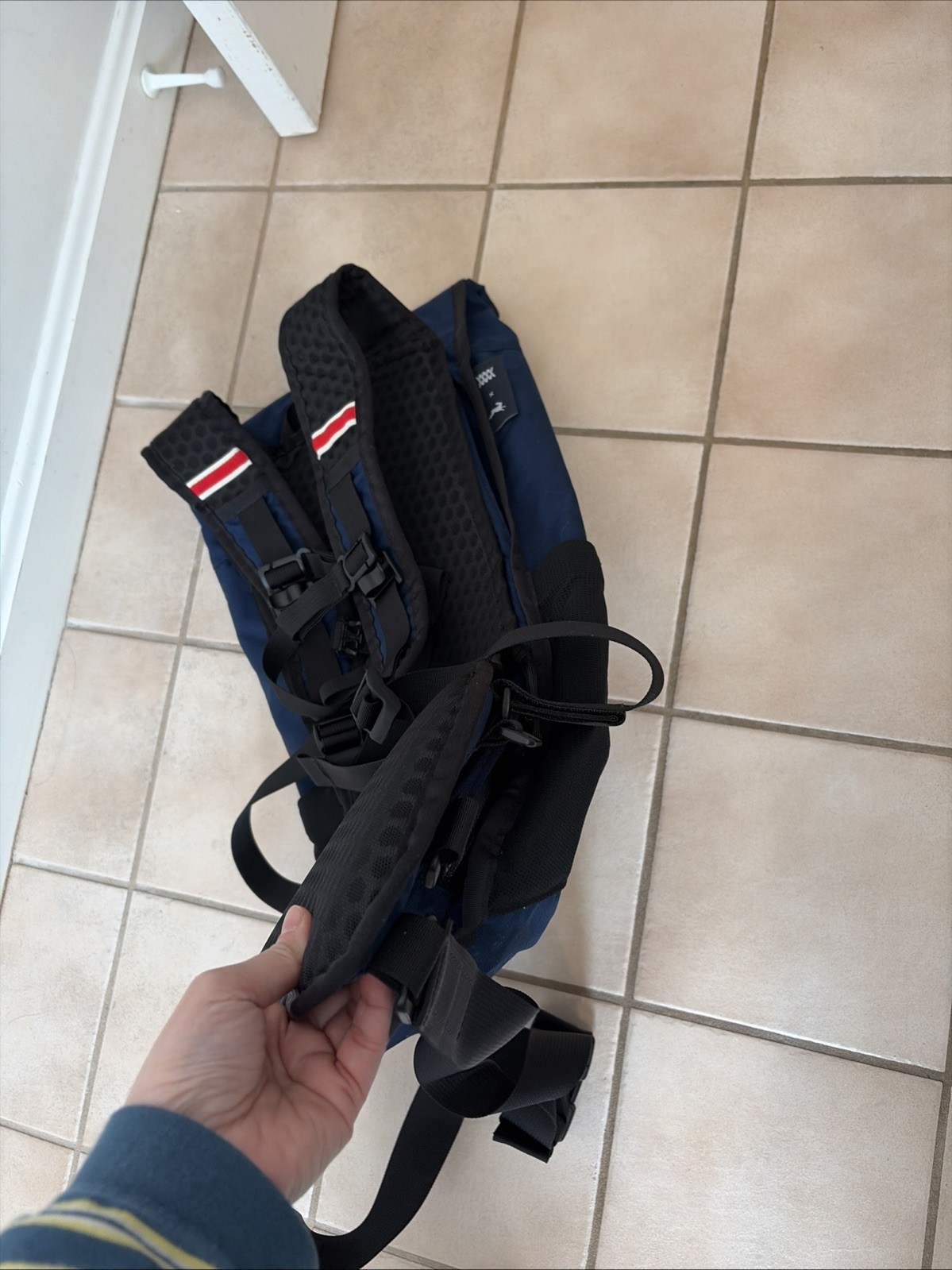Tracksmith x Mission Workshop Backpack Run Commute MADE IN USA RARE READ