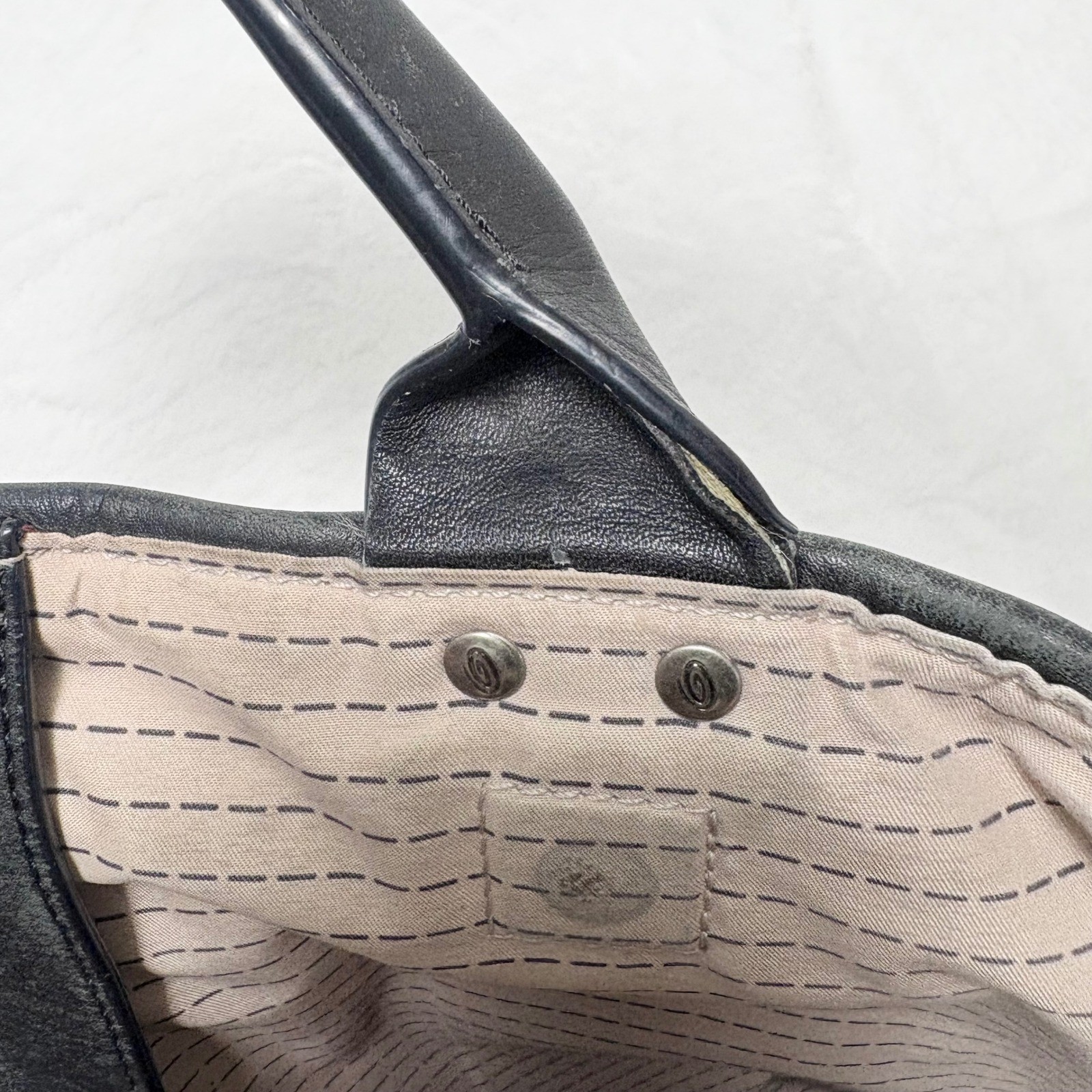 Timbuk2 Distilled Waxed Canvas & Leather Messenger Crossbody Grunge Minimalist