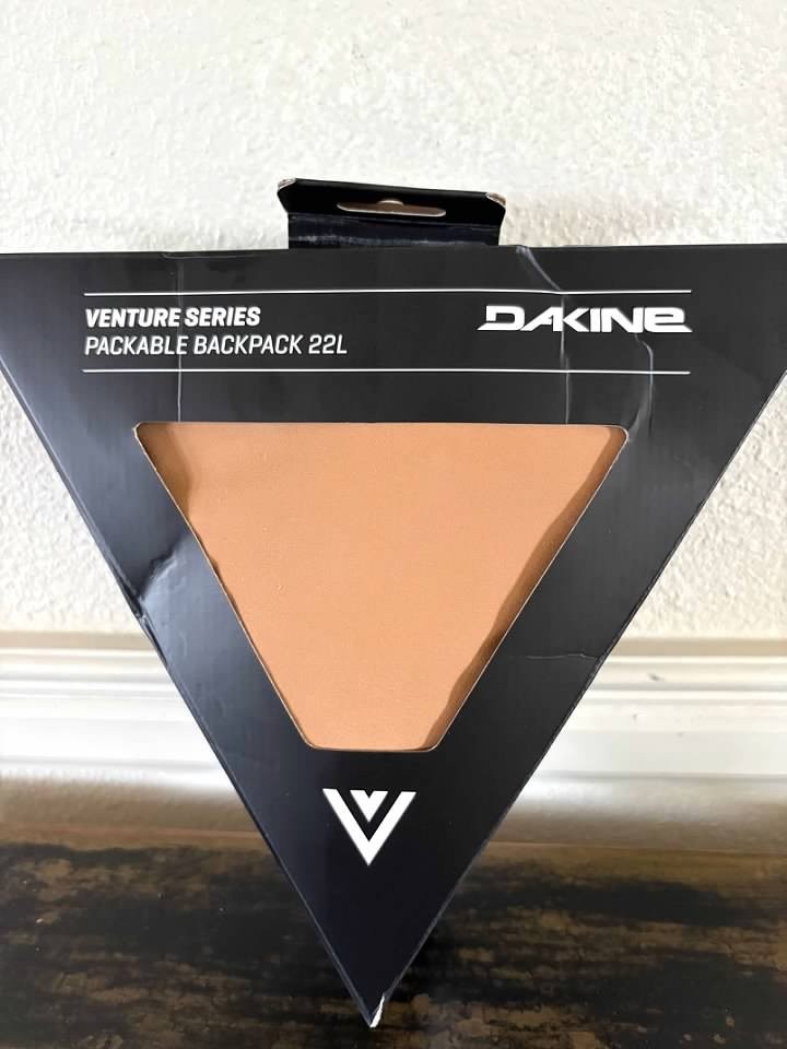 Dakine Packable Backpack 22L Lightweight Caramel- NWT
