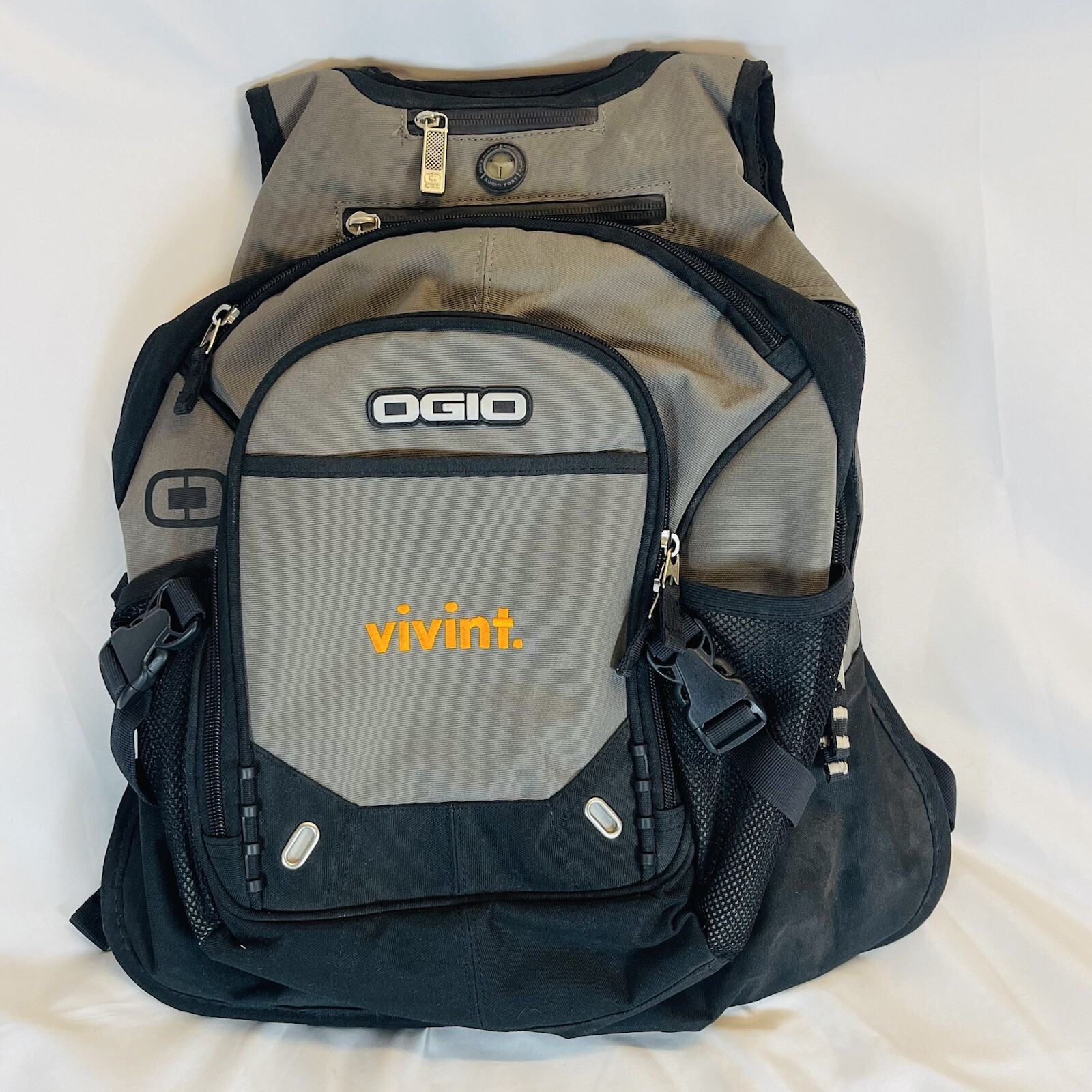 OGIO Street Tech Backpack Laptop Sleeve Audio Pocket W/ Vivint Logo