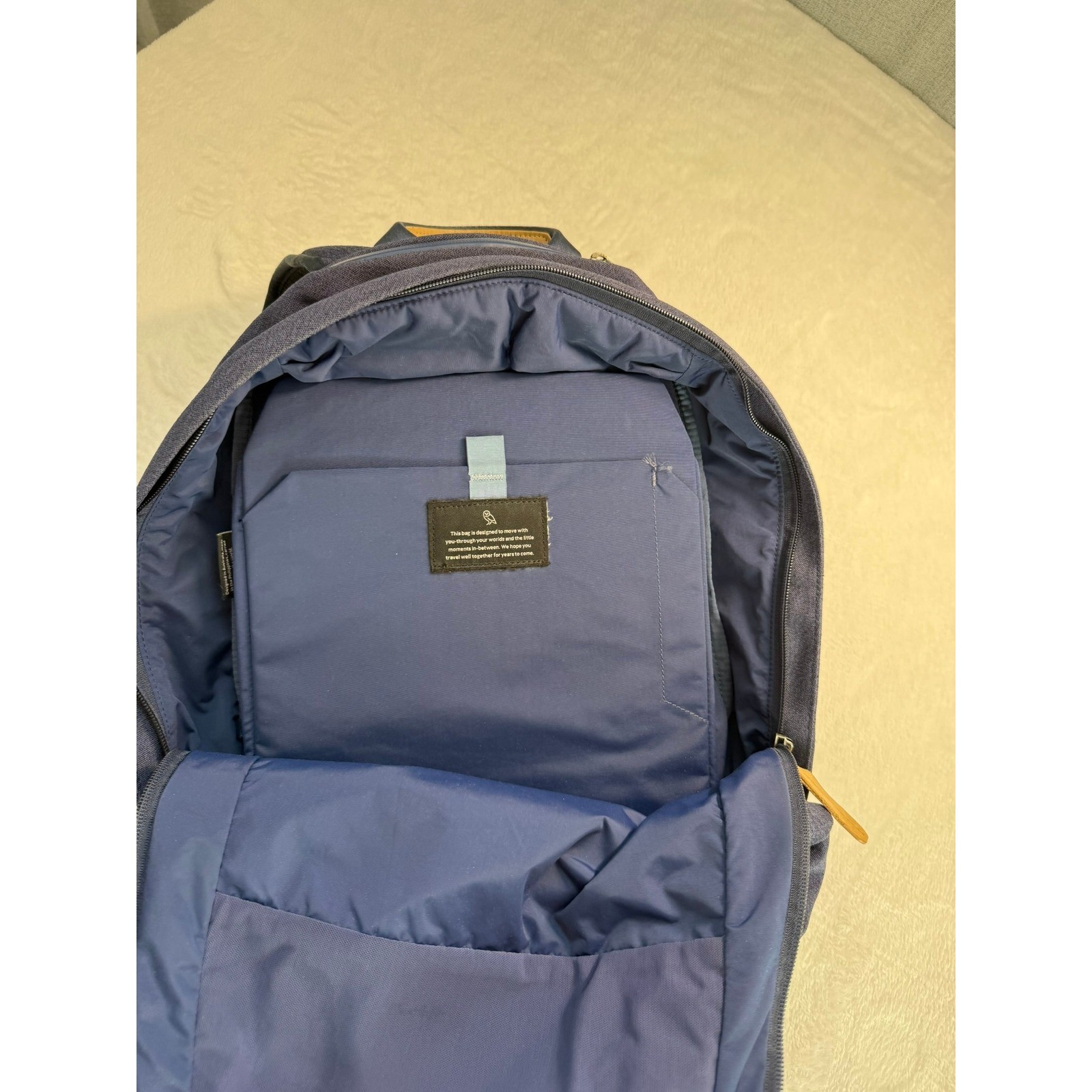 Bellroy Classic Backpack Navy Blue Laptop Bag Mens Everyday Travel Rucksack