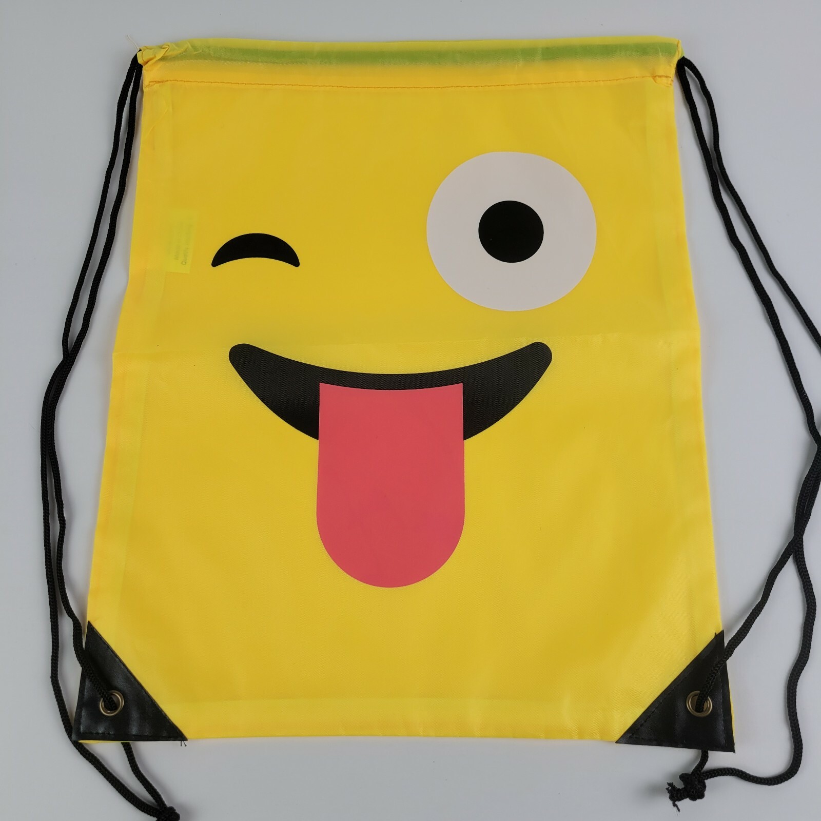 Emoji Bag for Kids Boys and Girls Halloween Drawstring Backpack for School