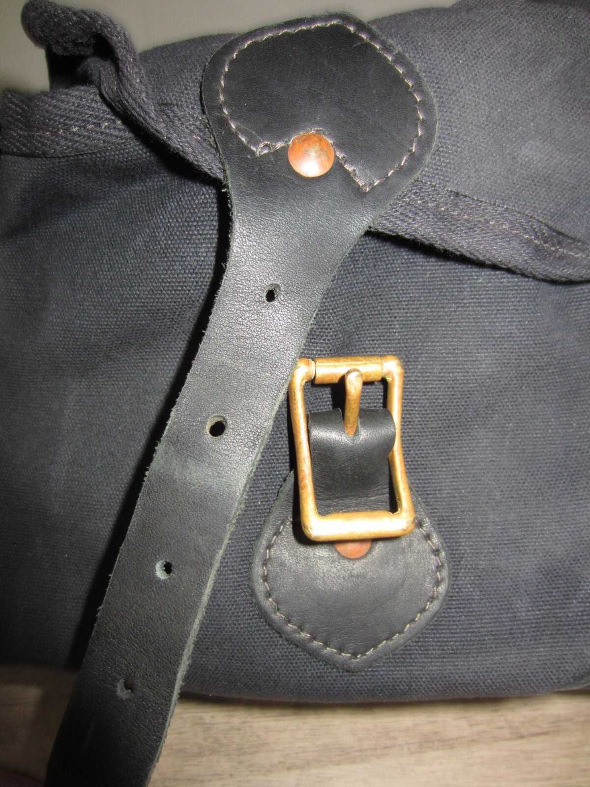 Frost River for Askov Finlayson Correspondent Brief Bag Dark Navy Blue Box 11