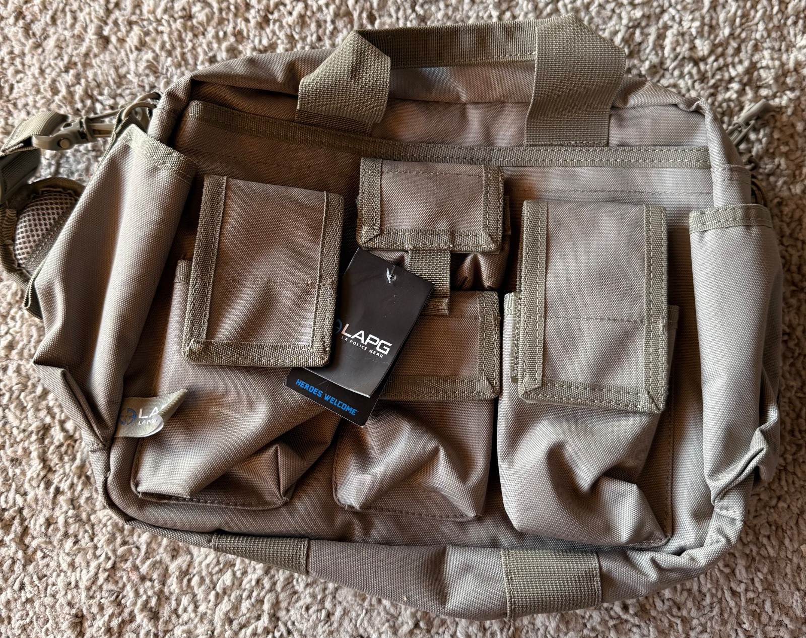 TACTICAL BRIEFCASE LIGHT GREEN